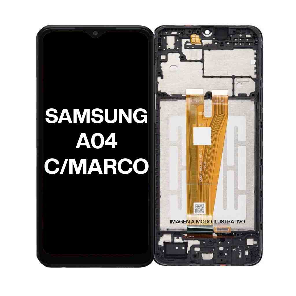MODULO SAMSUNG A04 CON MARCO
